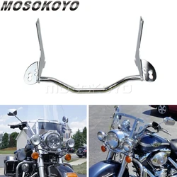 Spot Passing Light Lamp Turn Signal Bar for Harley Road King Electra Glide Touring Auxiliary Lamp Passing Lights Mounting Bars
