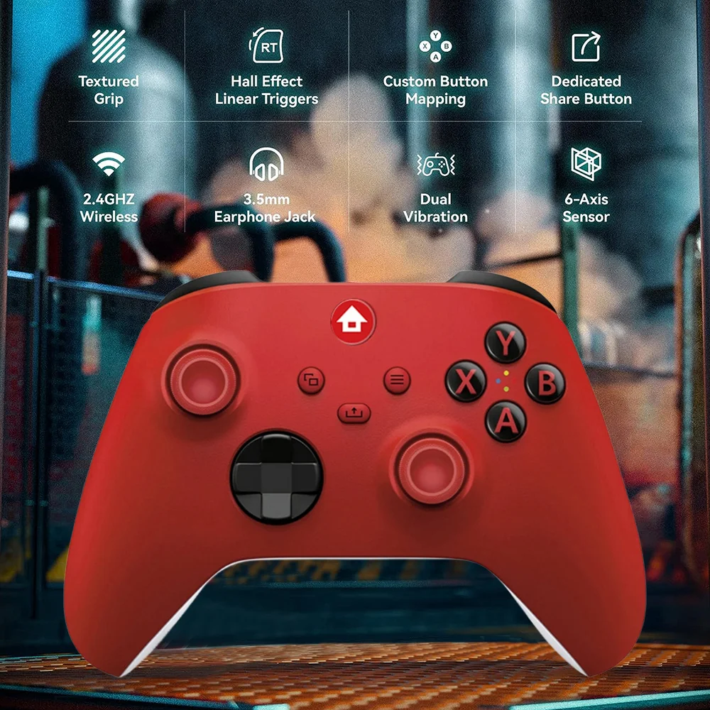 2.4G bezdrátový hra regulátor pro xbox jeden řada X/S konzole joysticky s 2.4G adaptér přijímač pro okna PC gamepad