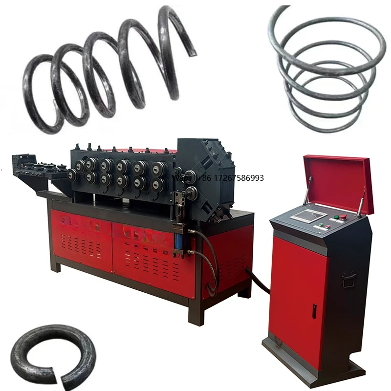 Automatic Wind Farm Steel Bar Coiling Machine with Motor Bearing & Pump for Rebar Processing