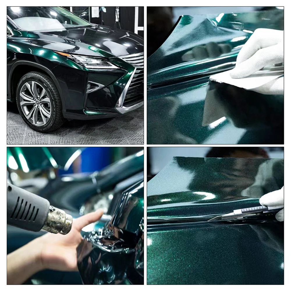 Premium TPU Paint Protection Film Color PPF Film Delivers Glossy Finish Self-healing Full-vehicle Wrapping Body protection