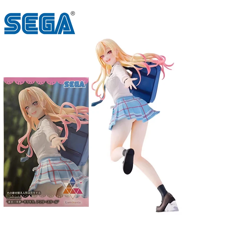 SEGA Original My Dress-Up Darling Kitagawa Marin Anime Action Figures Toys For Boys Girls Kids Gift Collectible Model Ornaments