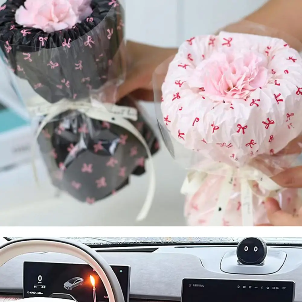 Soft Thickened Tissue Paper For Flower Bouquet Wrapping DIY Gift Packaging Floral Craft Supplies Elegant Translucent