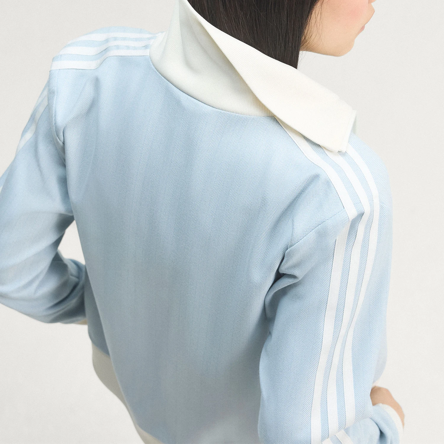 Adidas genuine clover women's sports zipper long sleeved jacket jacket KX1867