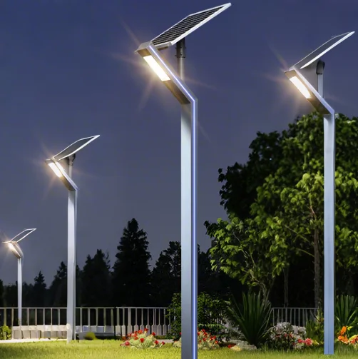 

Garden Solar Led Street Lights 30w 3m Ip65 Led Outdoor Landscape Decoration Community Channel Pillar Lamp