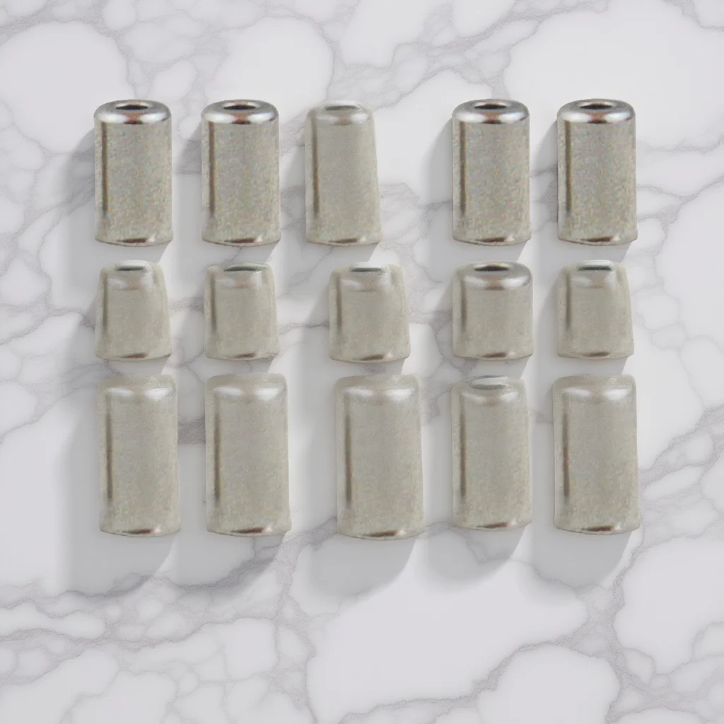 

100Pcs Bike Brake Wire End Caps High Quality Cable Tips Caps for Brake Derailleur Inner Crimps Ferrules