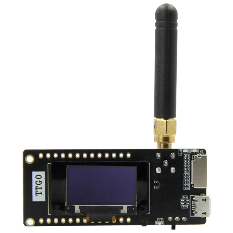 

IIJJ-TTGO LoRa32 V2.1 ESP32 Беспроводной модуль Bluetooth WIFI 433 МГц 0,96 дюйма Беспроводной модуль Bluetooth Wi-Fi SMA IP5306