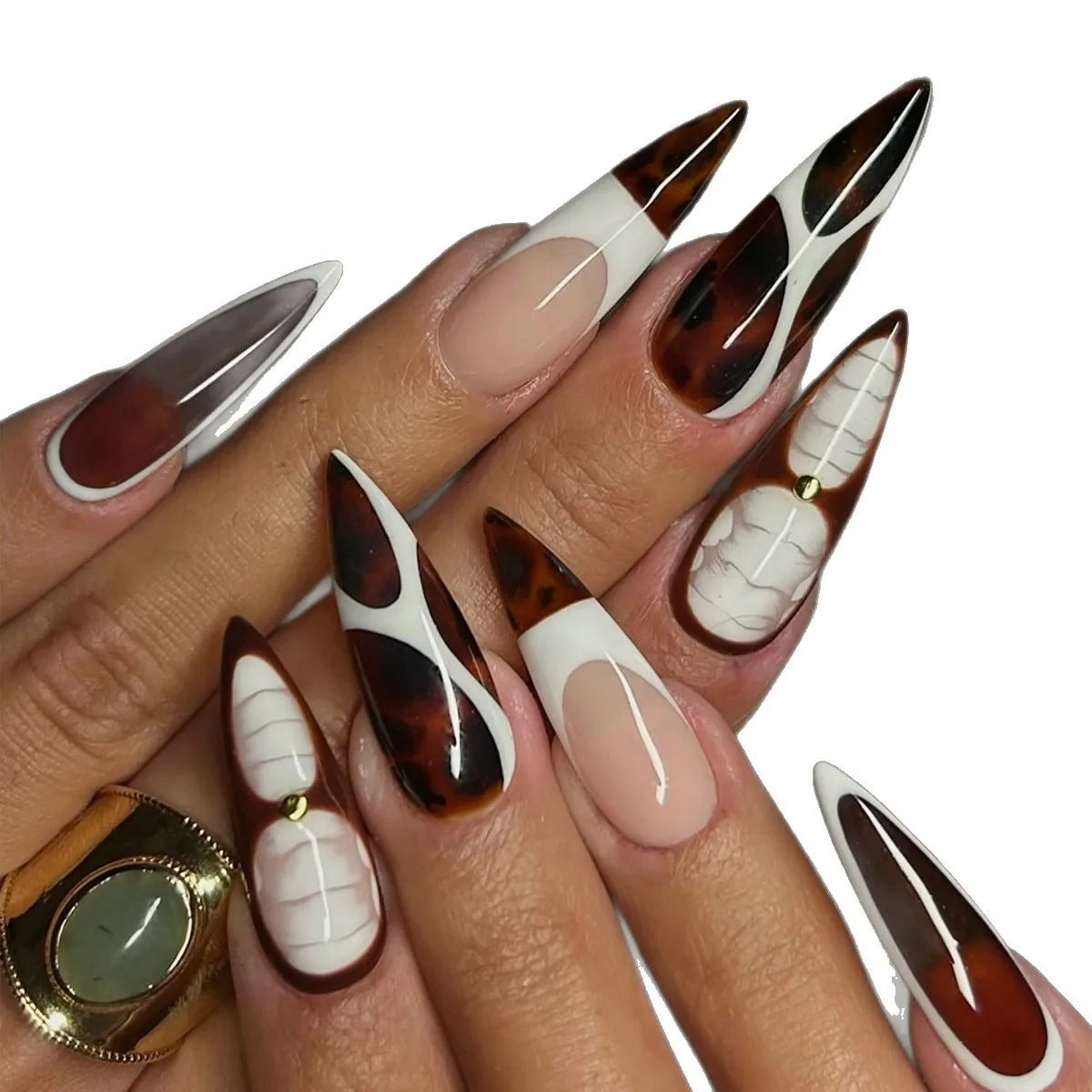 24PCS Luxury Marble… - image