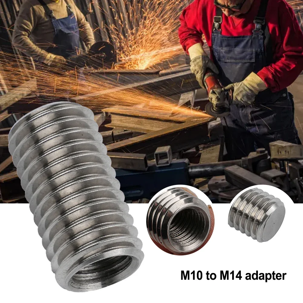 

M10 To For Thread Adapter Converter For Angle Grinder And Polisher Drill Bit Interface Metal M10 1 5mm To 2 0mm