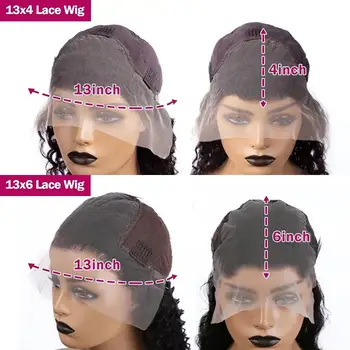 8 best sales Dunkelviolette Lace-Front-Perücke - №3