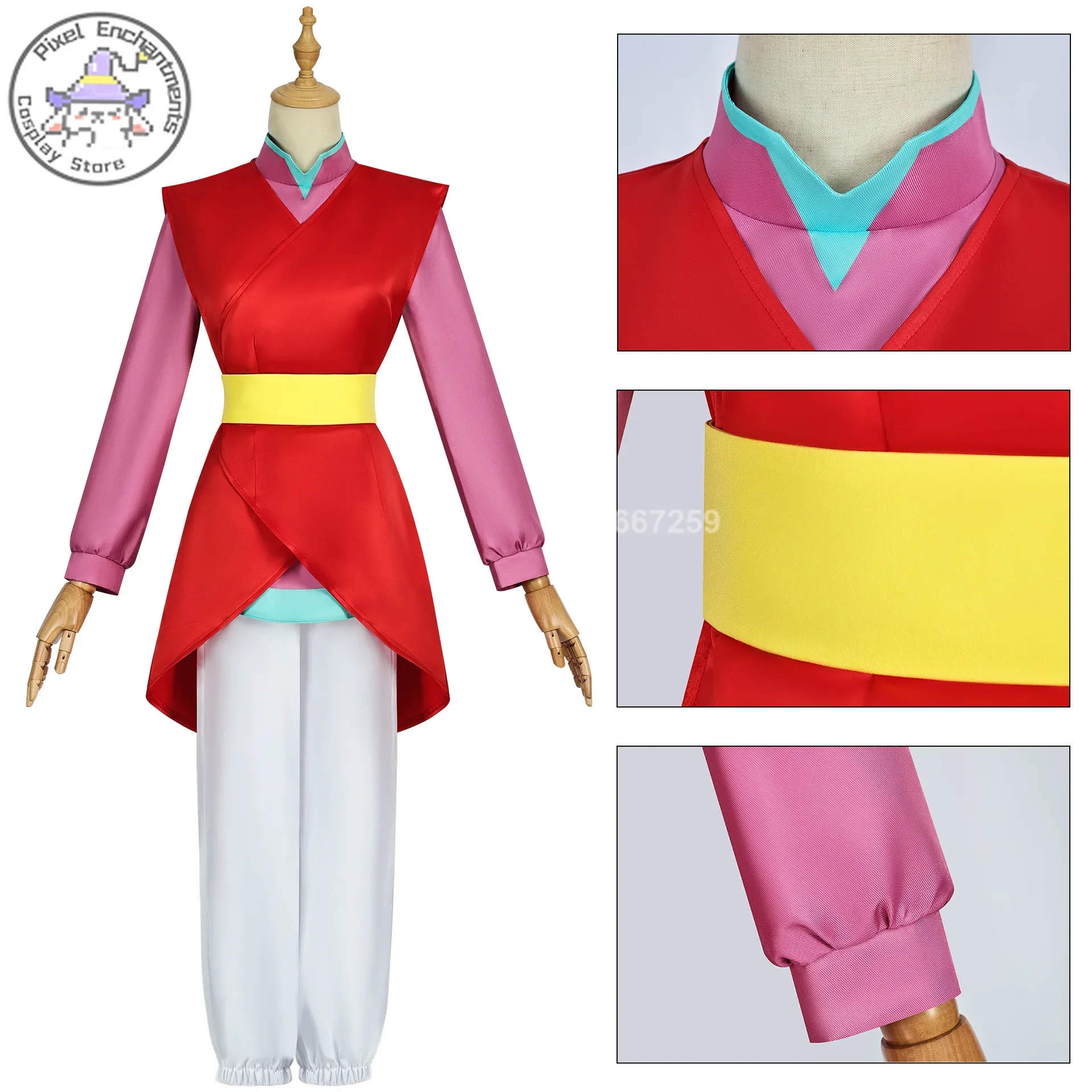 Anime Shenbing Kids Nangong Wenya Cosplay Costume for Women Halloween Carnival Casual Comic Con Uniform Cue Anime Clothes