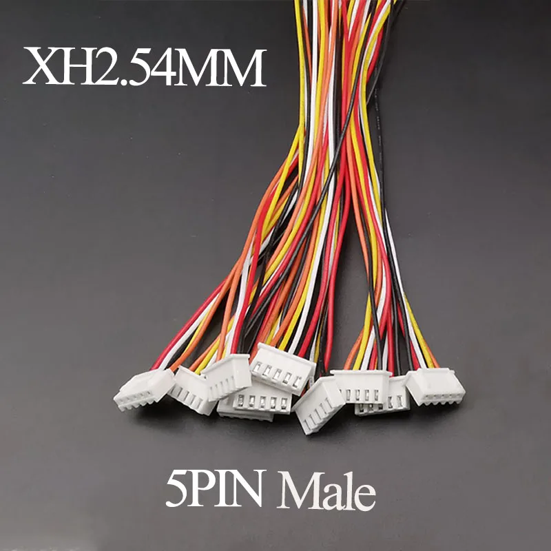 10PCS Micro JST XH 2,54 2P 3P 4P 5P 6PIN Männlich Weiblich Stecker Stecker 2,54mm Pitch Mit Draht Kabel Batterie Ladekabel – Detail 9