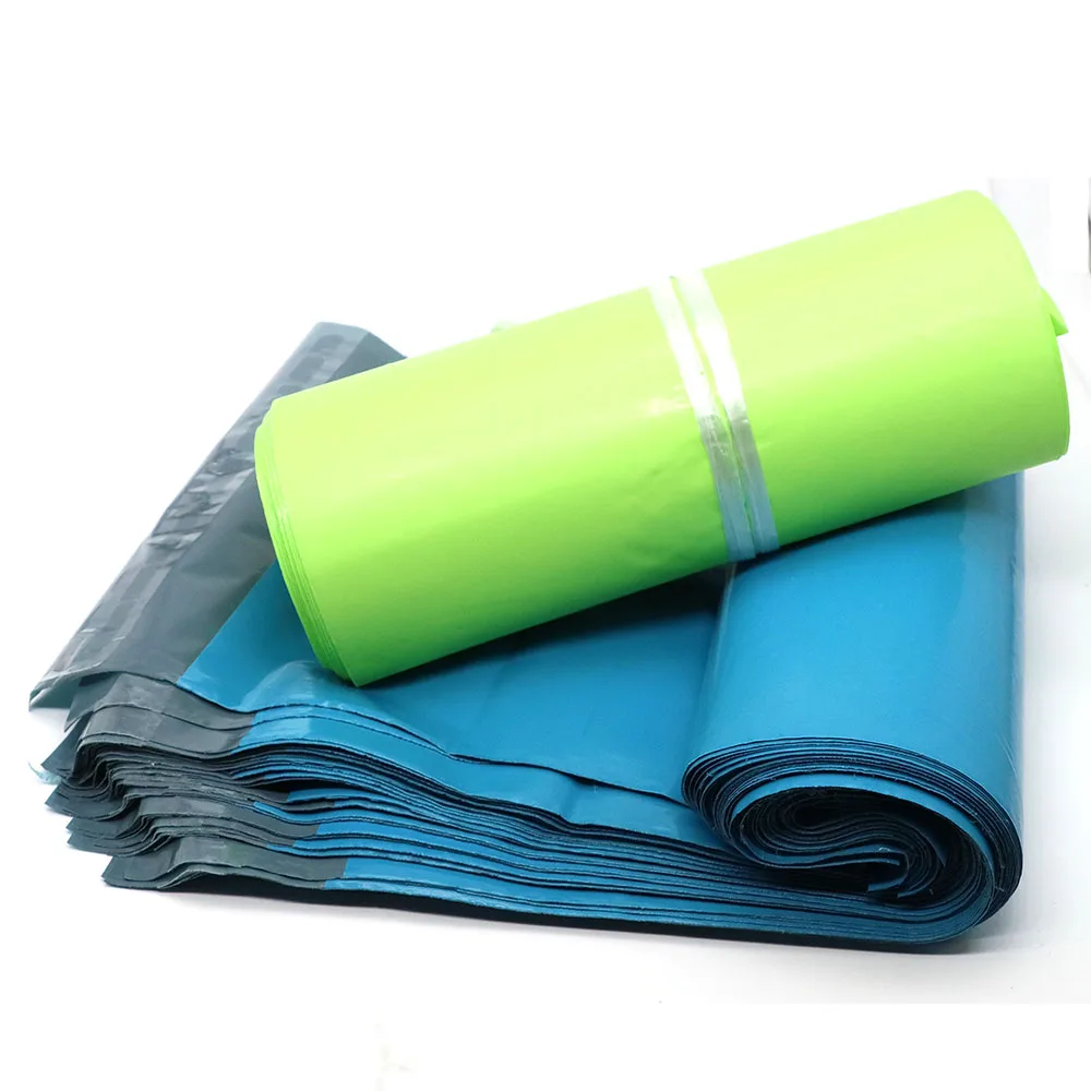 Colorful Plastic Courier Bag Express Packaging Bags Thicken Clothing Waterproof Mailing Bags Self Seal Envelope Pouch