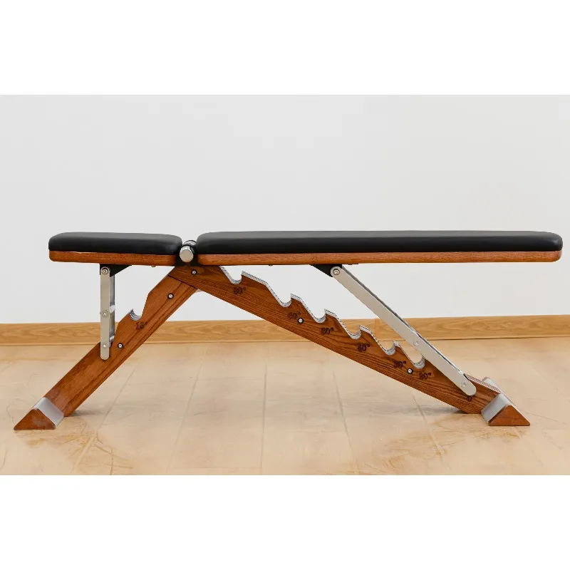 High Quality Adjustable Fitness Chair Home Fitness Foldable Dumbbell Training Chair with Dumbbell Rack for Weight Training