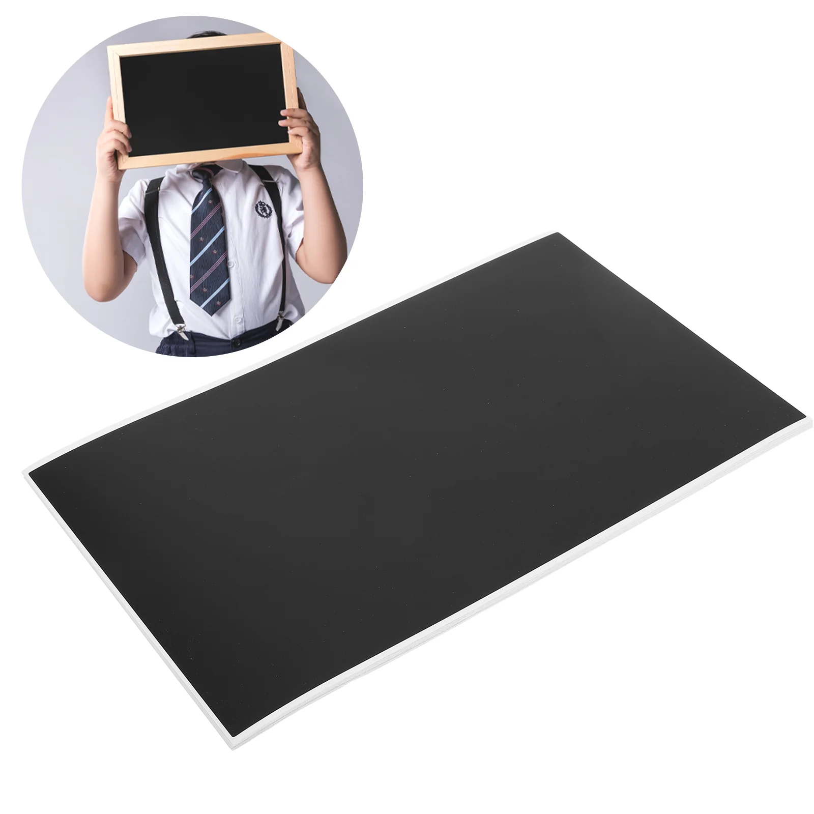 20pcs Chalkboard Stickers PVC Labels Erasable Reusable Storage Bins File Folder Peel Sheet Classroom Container