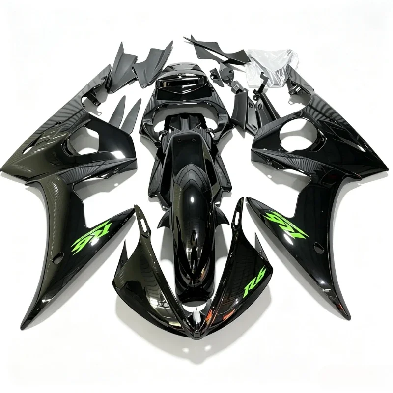 Black (gloosy/matte) body parts R6 for YAMAHA r6 fairings sets 03 04 05 YZF R6 2003 2004 2005 custom fairing kits