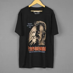 From Beyond T-Shirt 80S Horror Cult Movie H.P.Lovecraft Zombie Re-Animator Phantasm Cotton Men's Casual Short Sleeves Shirt