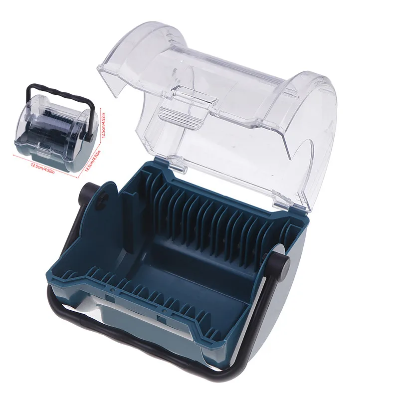 

1 шт., коробка для шлифовального лезвия, угловая шлифовальная пила, чехол для хранения режущего диска, портативный ящик для инструментов, пластиковые коробки для лезвий D-63862