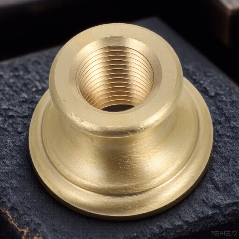

Solid Brass M10 Lamp Connector for Lamp Fixture Repair Threaded Brass Spindle DIY Extension Tube Table Wall Lamps