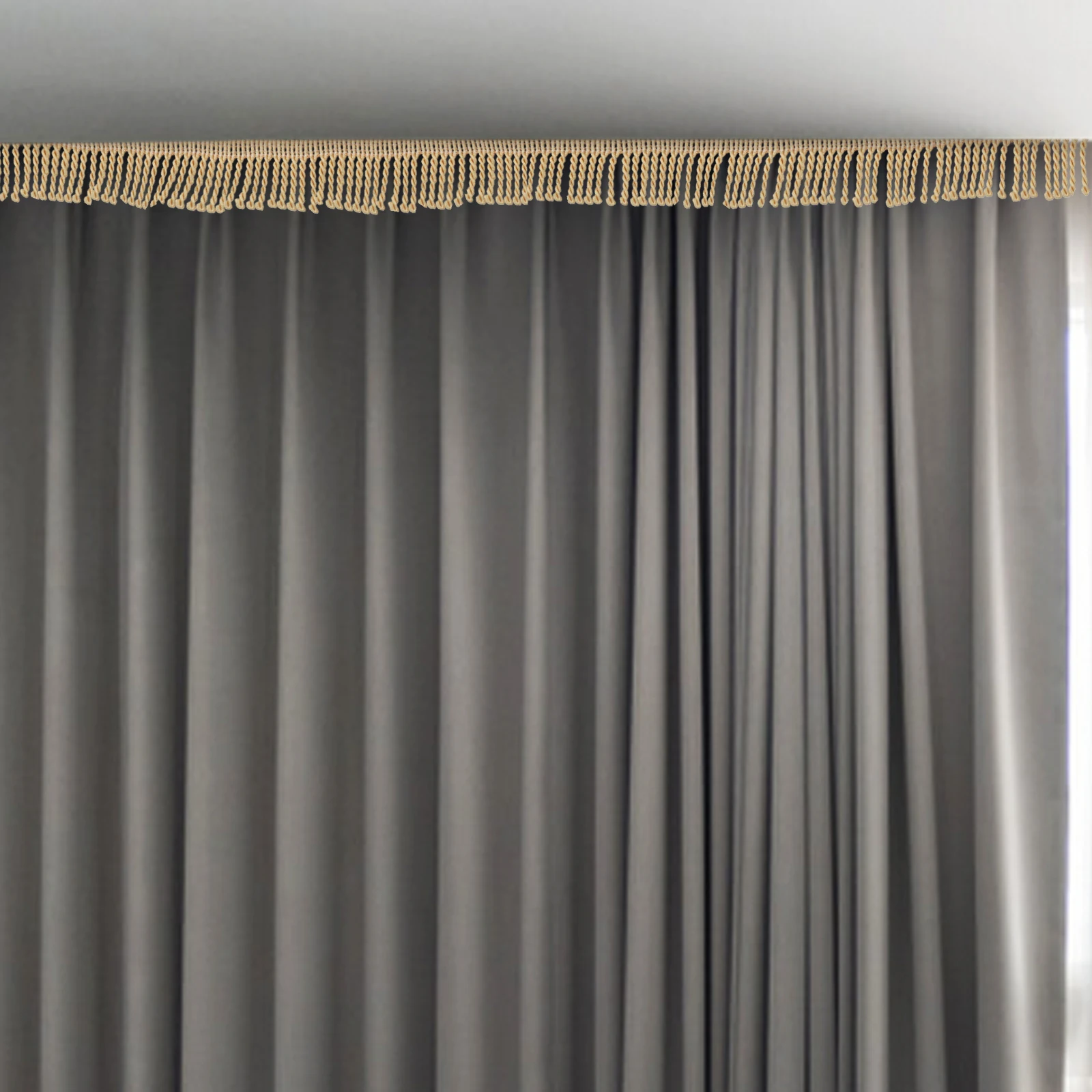 

Lace Tassel Decorative Accessories Curtains Decoration Fringe Basic Trim Fabric