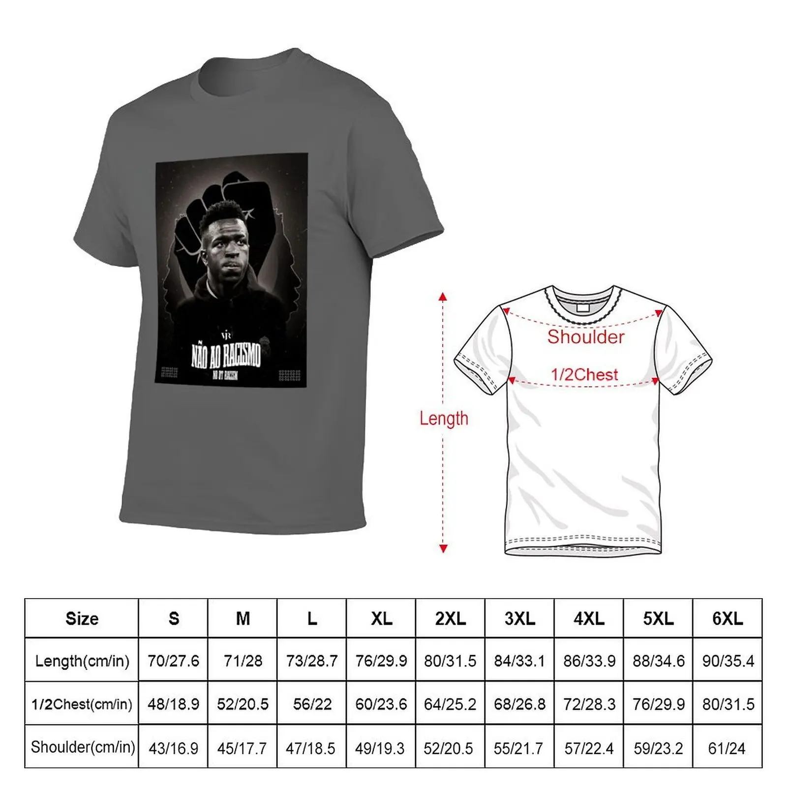 BAILA VINICIUS JUNIOR JR T-Shirt t shirts for man pack white t shirts with prints T-Shirt