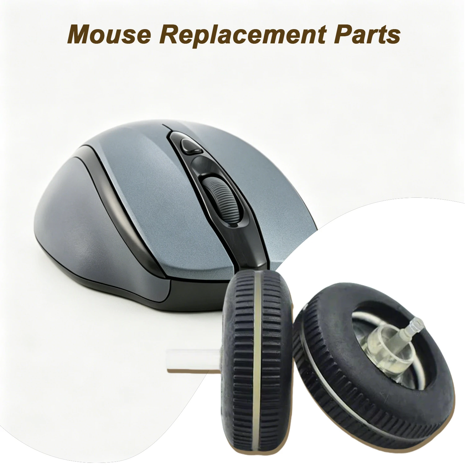 

Mouse Replacement Parts Scroll Wheel+Anti-Slip Mouse Feet Set For Logitech G403/G603/G703 Gaming Mouse Repair Parts Kit
