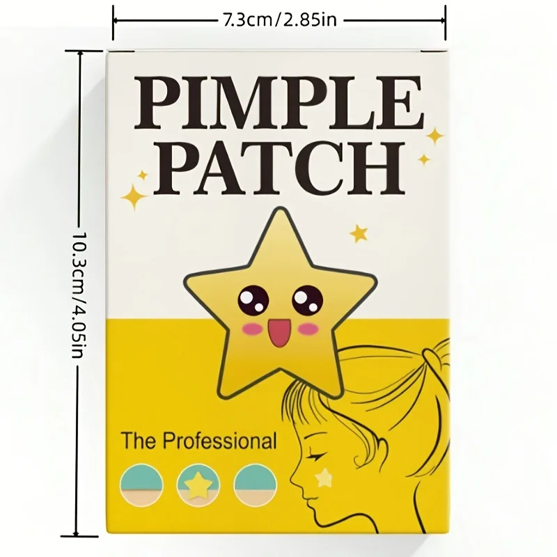 216 قطعة تغطية عيوب غير مرئية، مناسبة لجميع أنواع البشرة