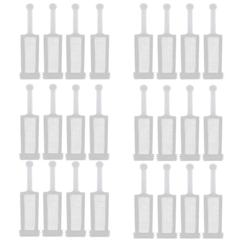 24 Pcs Universal Gravity Spray-Gun Filters Fine Mesh Disposable Gravity Feed Spray-Gun Paint Strainer