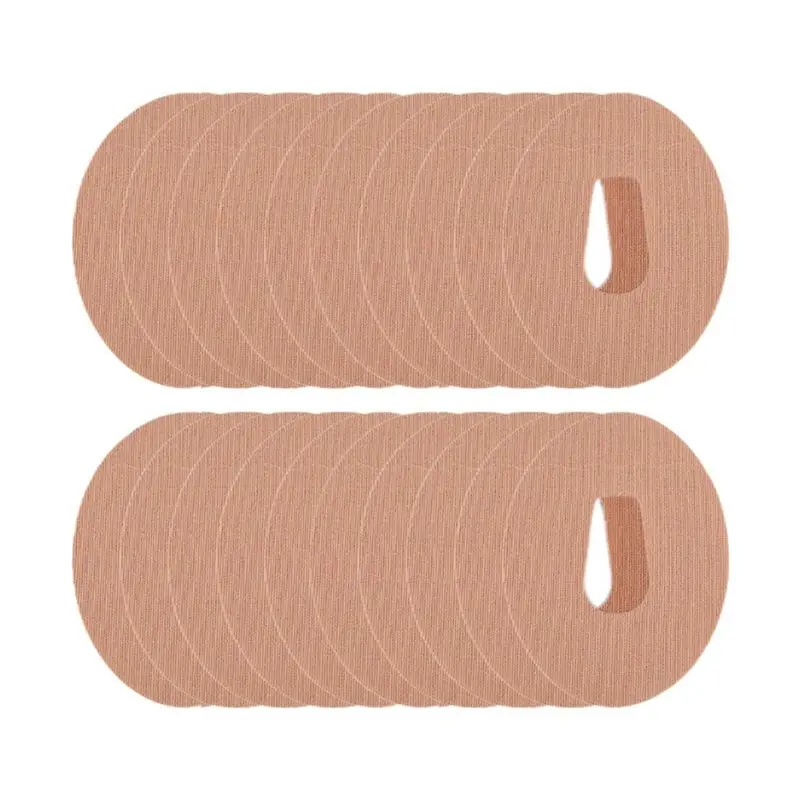 B01C-20Pcs Blood Glucose Monitor Probe Stick Motion Trackless Invisible Fixed Adhesive Patch Skin