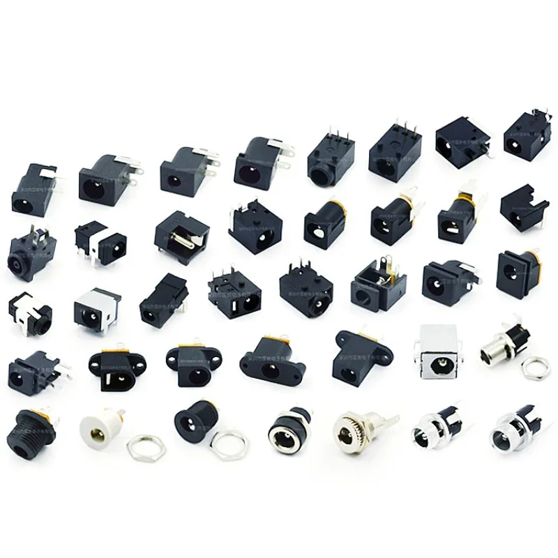 10Pcs/lot Power socket 5.5*2.1 Power Supply DC-005B Power socket 5.5x2.5mm