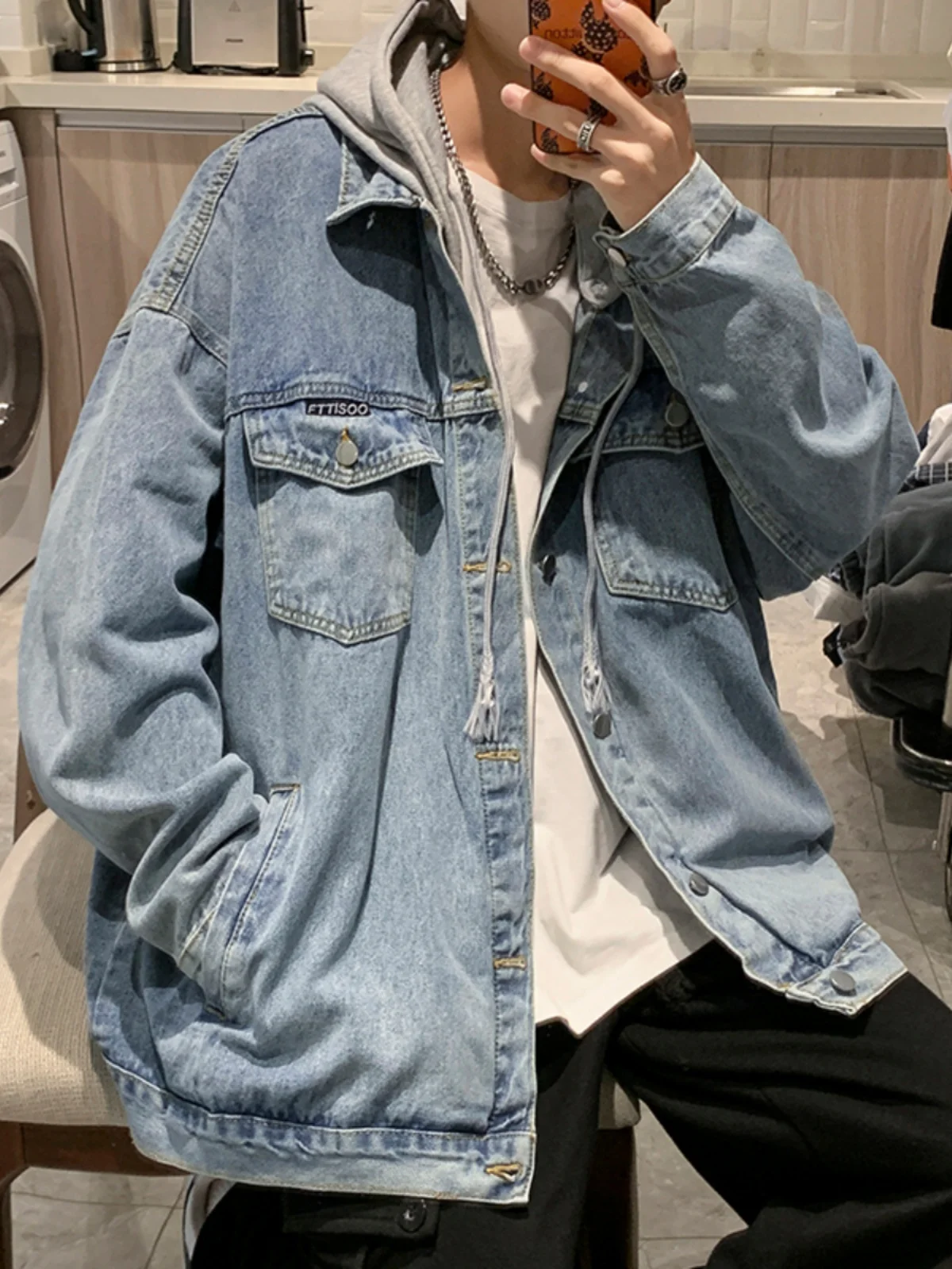 

Мужская куртка-пальто светоотражающая, желтая, для взрослых, усовершенствованная, продуманная, изысканная, опытная, профессиональная.