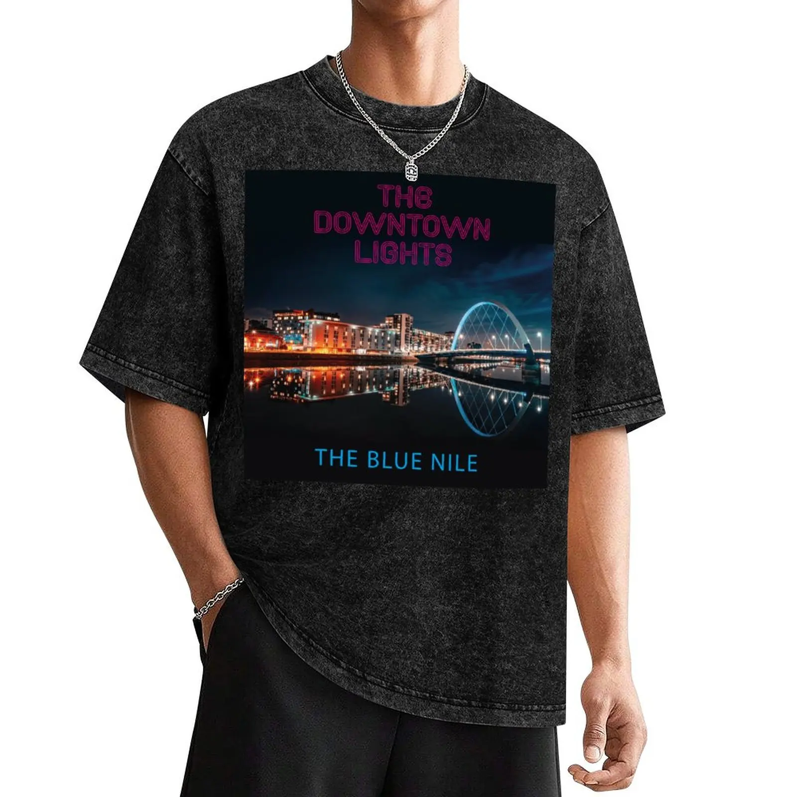 The Downtown Lights - The Blue Nile T-Shirt blue archive boys whites mens clothes