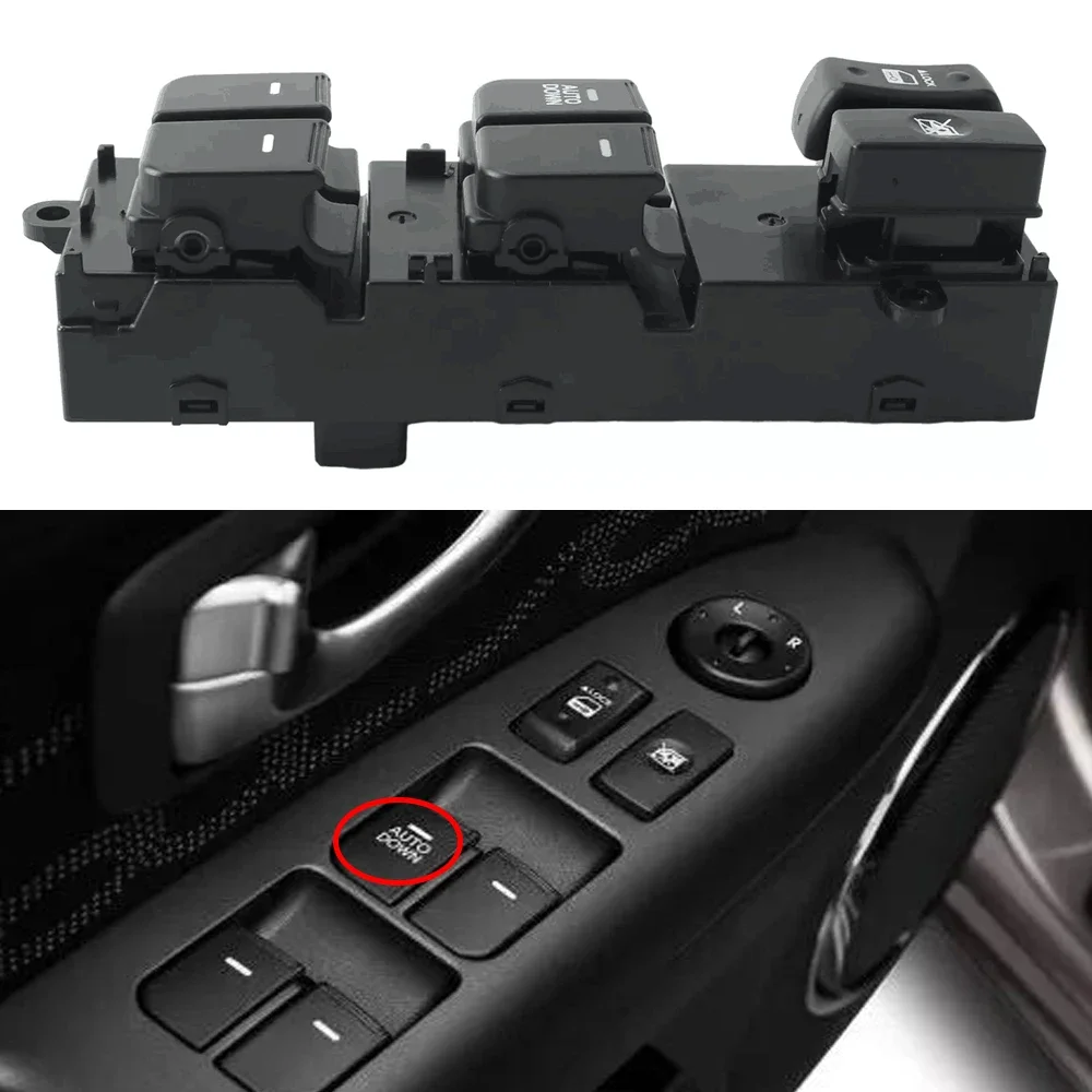 Front Left Power Window Master Control Switch Button Lifter For Kia Soul 2011 2012 2013, 93570-2K010, 935702K010