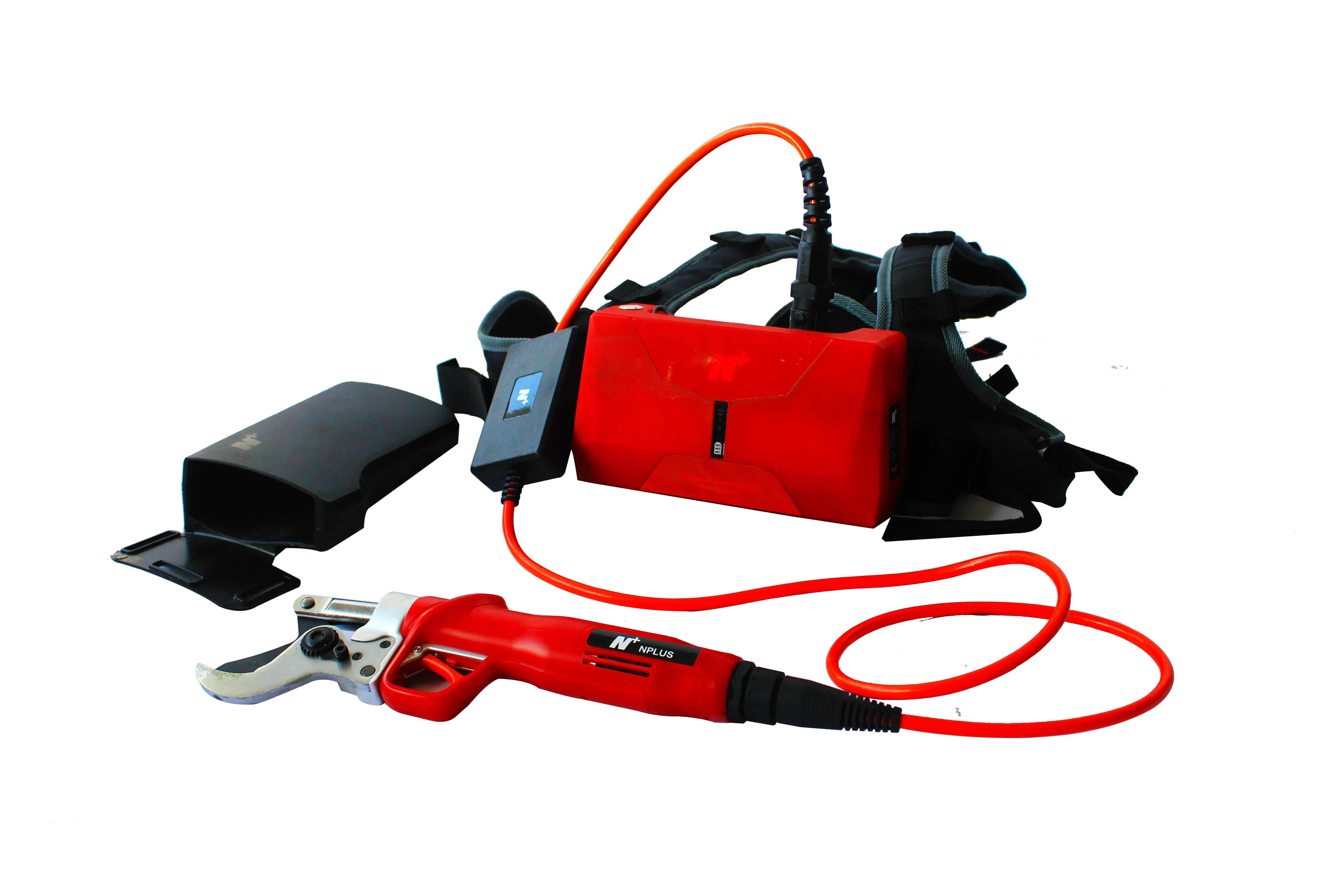 

2025newlong pole telescope Cordless lithium electric branch scissors for 40mm cutting diameter pruning shear