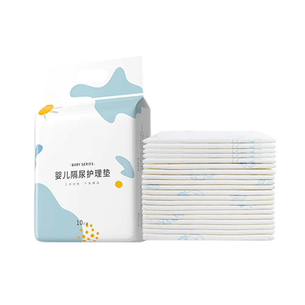 20Pcs Breathable Gentle Disposable Baby Diaper Pads Changing Mat for Comfortable Skin Changing Pad Diaper Pad