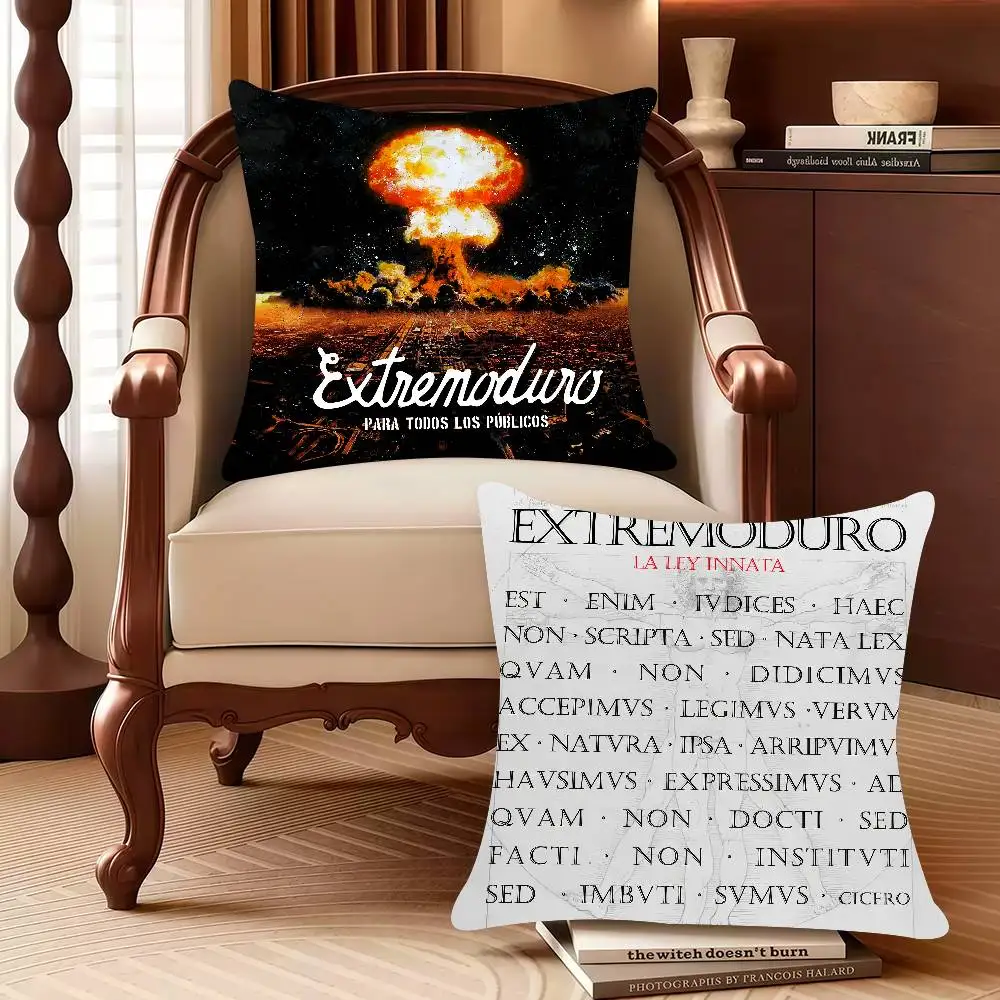 Para todos los publicos E-Extremoduro  Pillow Case Decor Protective Covers Comfortable soft for Sofa Living Room Home office