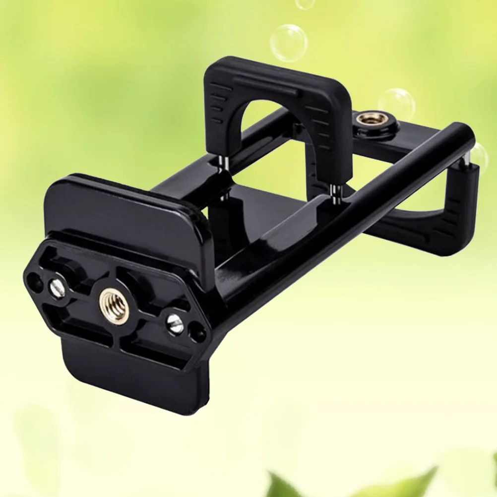 

Tripod Camera Platform Stand Holder Black Fits Smartphones Tablets Cameras Selfie Stick Rig Camera Bracket