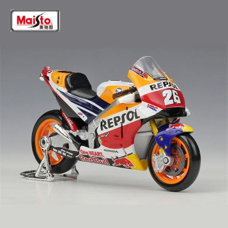 Maisto 1:18 HONDA Team RC213V Moto GP #93 #26 Alloy Racing Motorcycle Model Simulation Metal Sports Motorcycle Model Kids Gifts