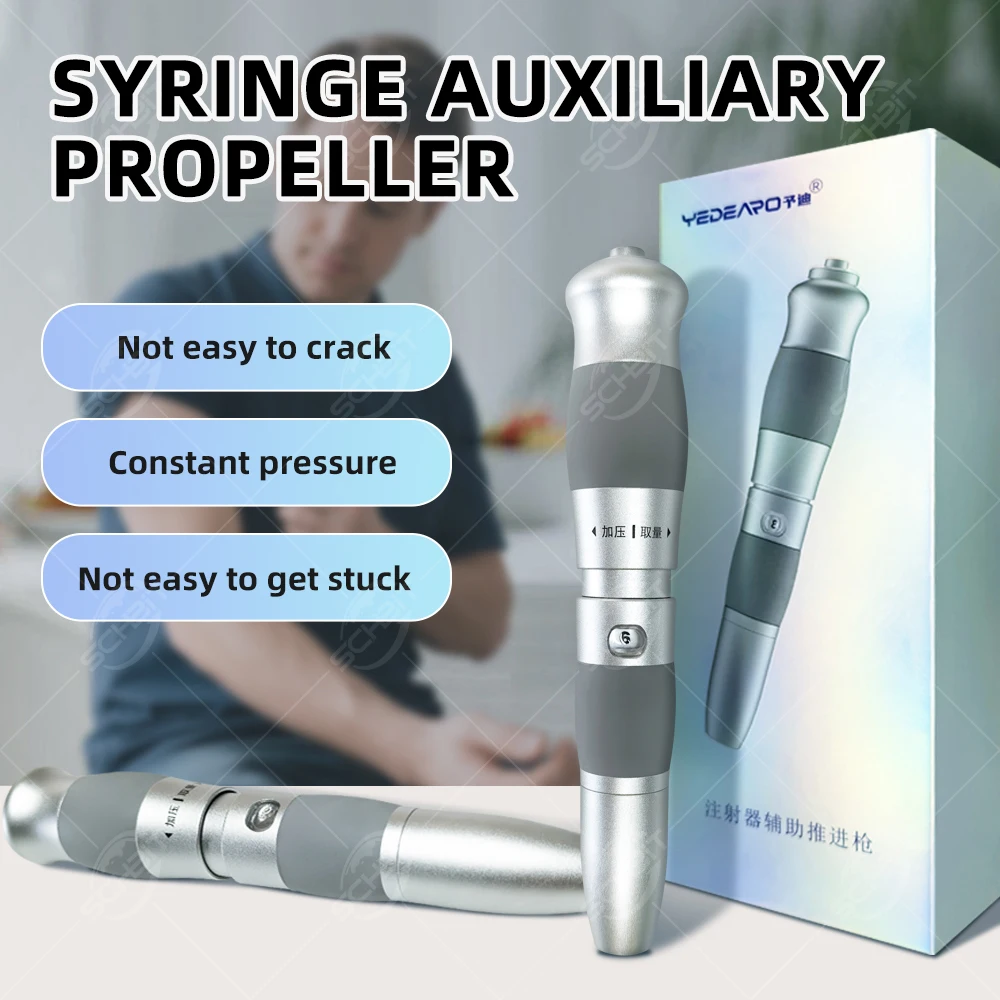 

Portable Needle-free Insulin Syringe Reusable Insulin Injection Pen with Non-adjustable Doses
