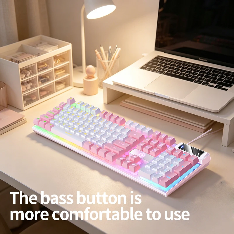 Gaming  Keyboard and Mouse Wired Combo Set,Computer Laptop Desktop Office PC Accessories view 5