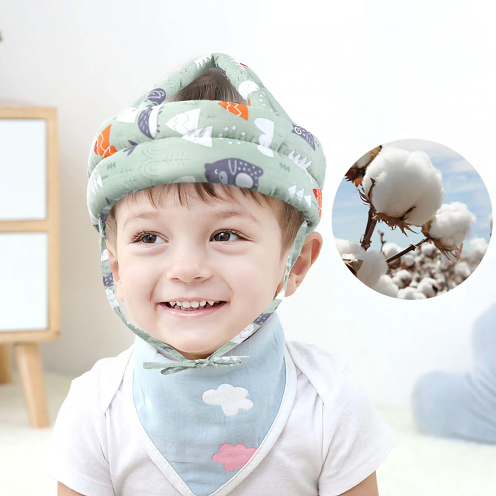 Baby Infant Toddler Helmet Baby Bumper Protect Hat Breathable Kids Anti-Fall Safety Cap for Learning to Walk