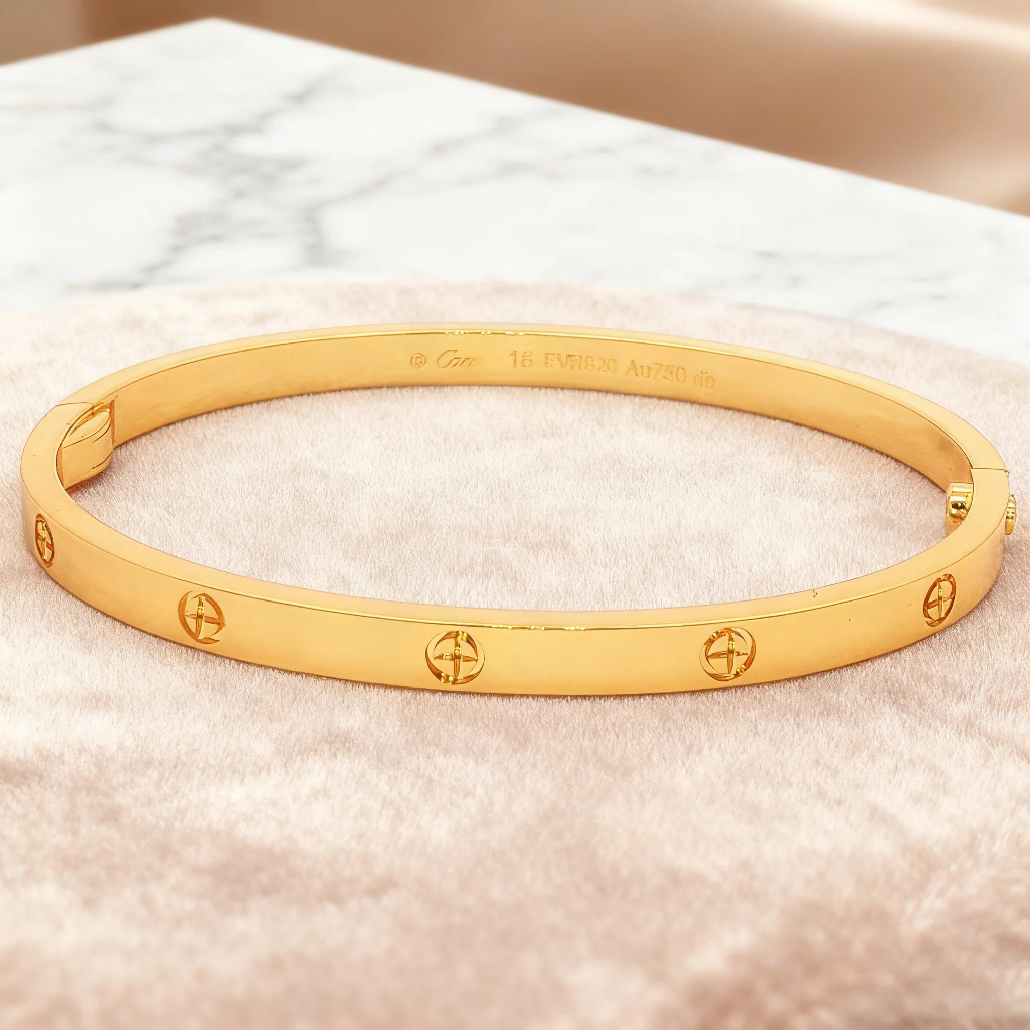 

Marque de luxe fileté croix mode acier 925 Silver charme bijoux de luxe amour bracelet vis Bracelets Couple cadeau