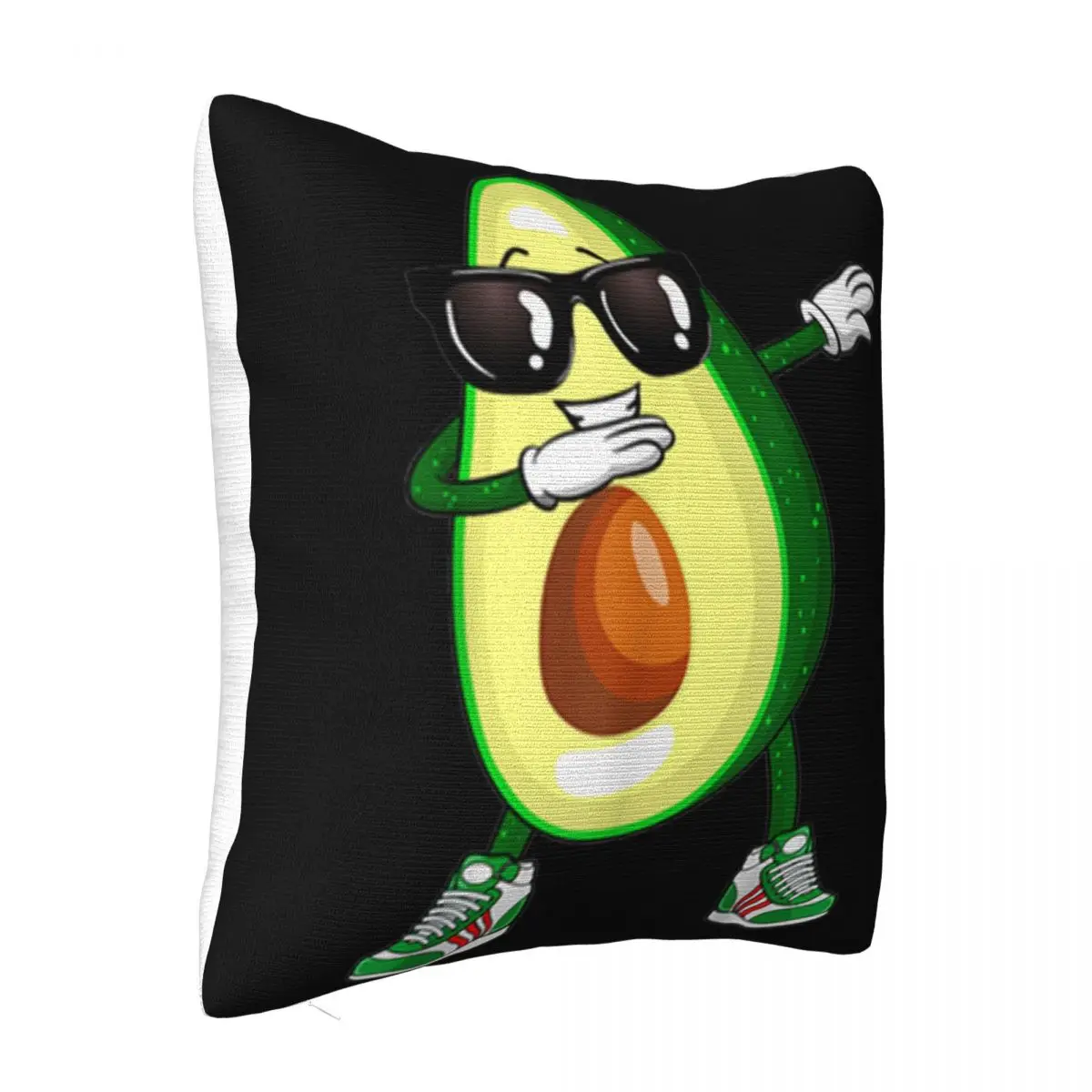 Official Dabbing Avocado Funny Vegan Food Lover Kids Women Swag Man Brand Style Colour Pillow Case