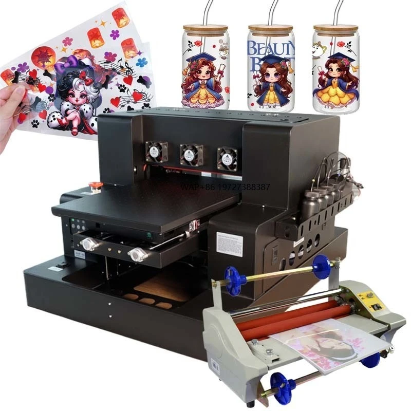 

Hot Sale A3 A4 UV Printer Machine Automatic Flatbed UV Led Flatbed Printer AB Film UV Dtf Printer Printing Machine