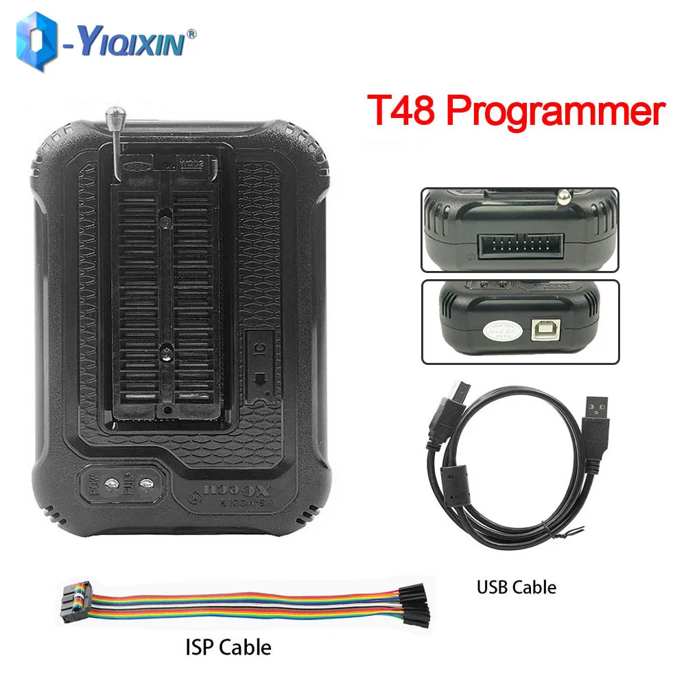 T48 Programmer USB Universal XGecu T48 (TL866-3G) Support 31000 IC Chip For SPI/Nor/NAND Flash BIOS MCU EEPROM AVR PIC+39 Part