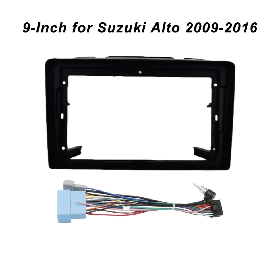 

9-Inch For Suzuki Alto 2009-2016 Car Radio Fascia Frame Adapter, Android GPS MP5 Stereo Dash Kit