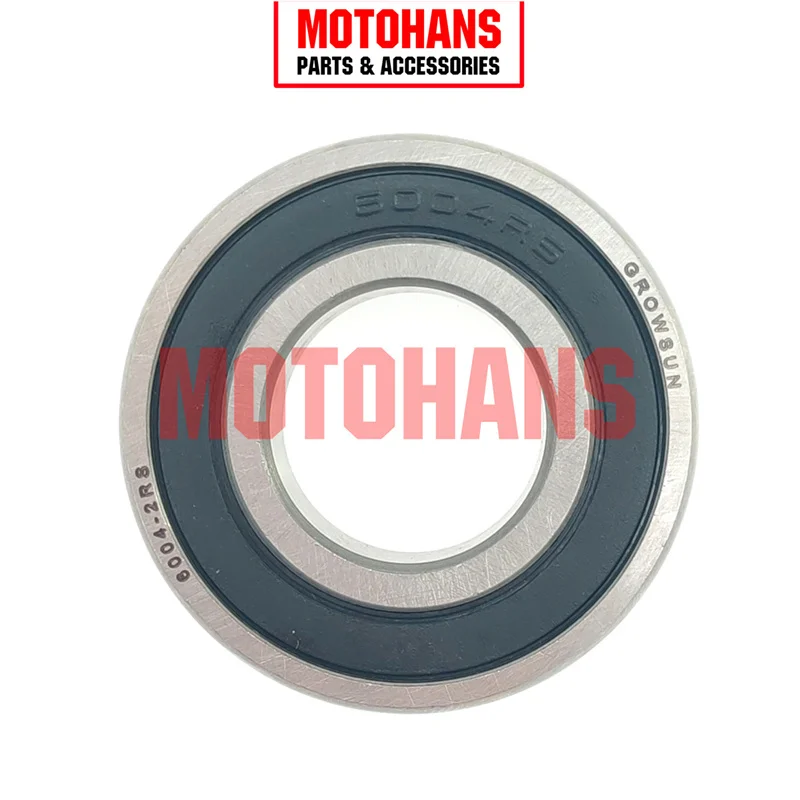 HM16061410  2PCS 6004-2RS DEEP GROOVE BEARING MOTORCYCLE ACCESSORIES FOR ATV DIRTBIKE SCOOTER QUAD GO KART CUBS