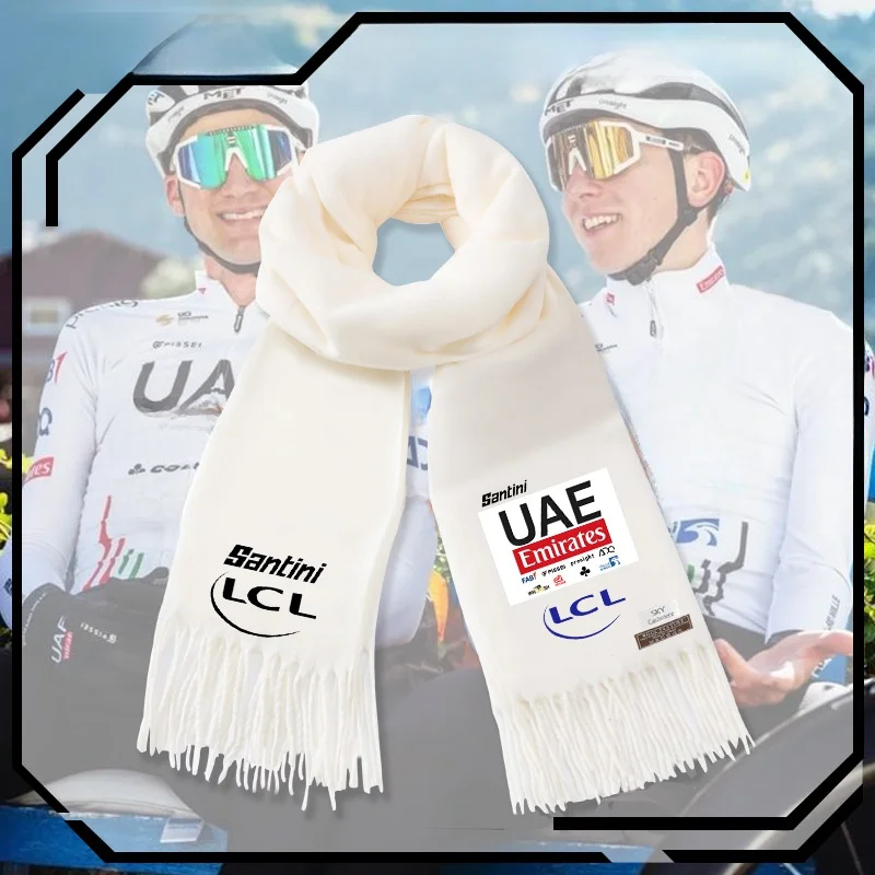 

Новый шарф для велосипедистов UAE 2026: мужской повседневный теплый шарф-снуд для фанатов велоспорта, термошарф для отдыха