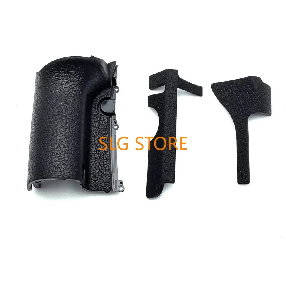 Набор из 3 шт., новая оригинальная резиновая часть корпуса (ручка + левая сторона + большой палец) для зеркальной камеры Nikon D7500, запасная часть