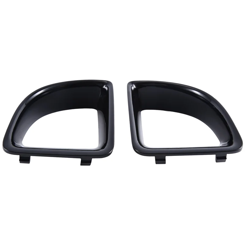 

Classic-For BMW MINI R55 R56 R57 R58 R59 JCW S Car Front Air Duct Frame Black 1Pair Set 51117255117 51117255118 Replacement Part