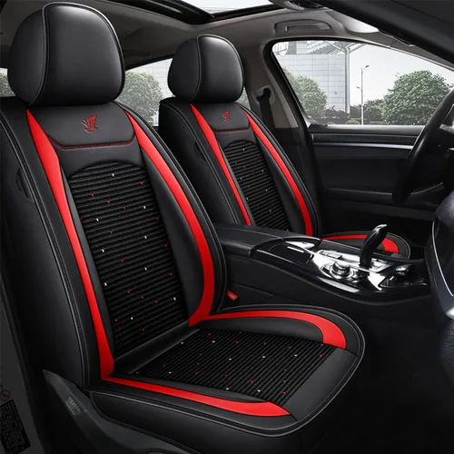 닛산 캐시카이 가죽 카시트 커버, J11 프리메라 트레일 t30 t32 2019 쥬크 나바라 p12 클래식 노트 인테리어 자동차 액세서리 